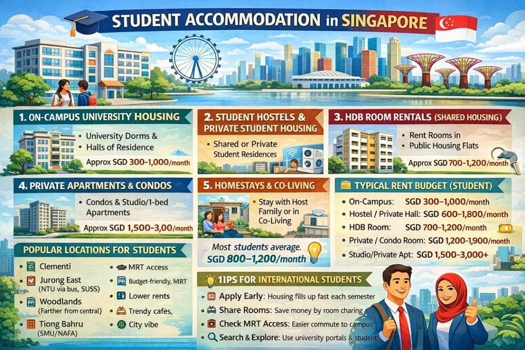 Student accommodation in singapore