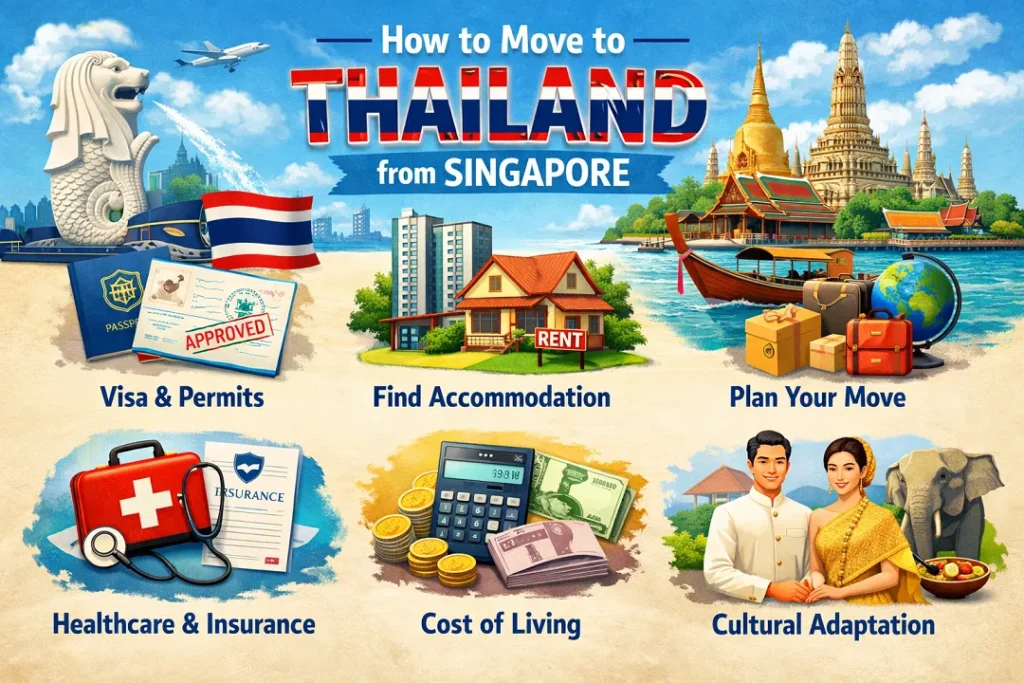 How to Move to Thailand from Singapore