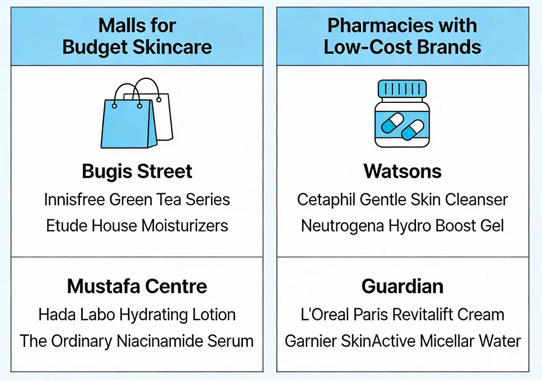 Affordable Skincare Products in Singapore
