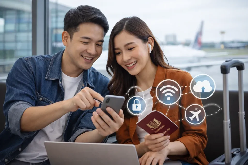 Digital Access While Traveling