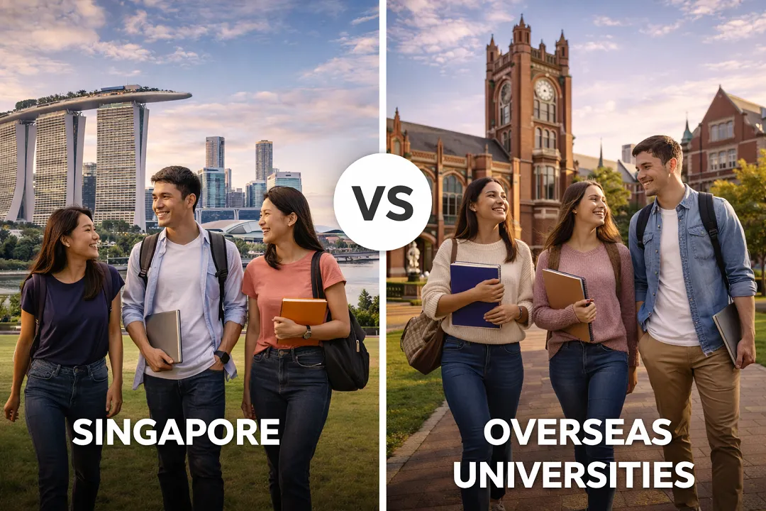 Singapore vs Overseas Universities