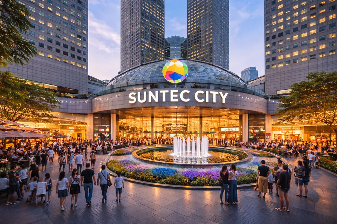 suntec city shopping mall singapore